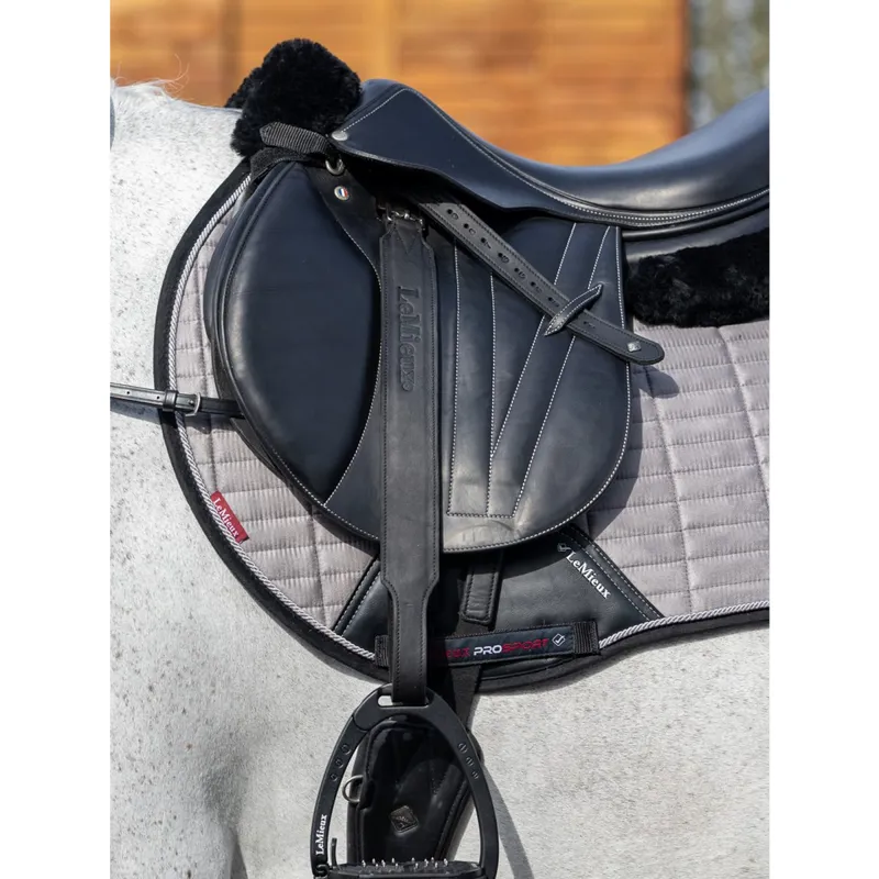 LeMieux Vector Pro Stirrup Leather Black